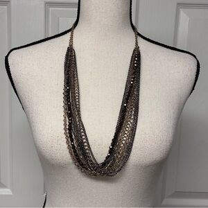 Vintage 90’s multi strand beaded necklace